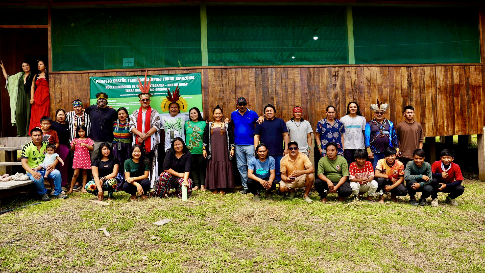 OPIRJ REALIZA ENTREGA DO NÚCLEO INDÍGENA DE GESTÃO INTEGRADA DO POVO YAWANAWA NA ALDEIA MUTUM